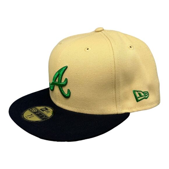 New Era Atlanta Braves South Bend 1999 W Series Patch 59Fifty Hat Sz 7-5/8‎ - Picture 2 of 5